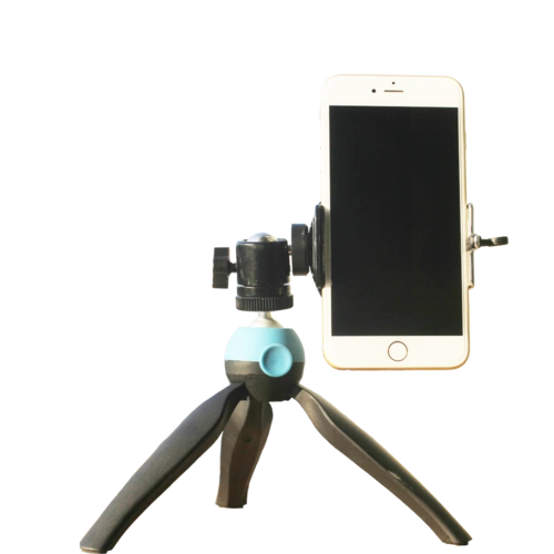 迷你三脚架 手机自拍支架 视频会议桌面微单 单反三角架优惠券