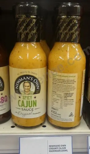 英国进口newmans own spicy cajun sauce 辣味调味酱
