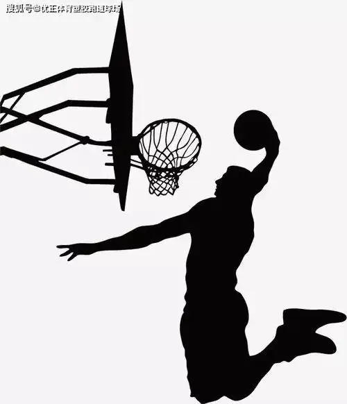 扣篮简笔画科比扣篮简笔画