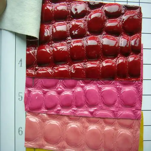 09276新2018水晶双色凸点石头纹鞋箱包袋家具帽家居工艺装饰面料