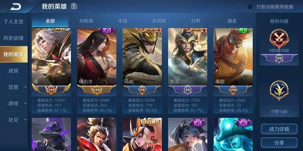 正式服历史小国服曜云鹰飞将活力突击武圣神威修罗黄金狮子座水晶猎龙