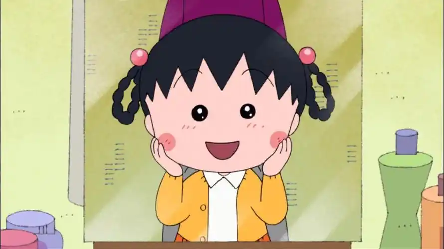 樱桃小丸子今天换新发型了哦