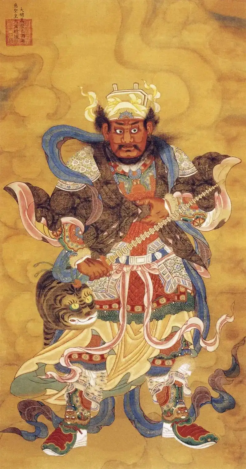 赵公明,又名赵玄坛,黑虎玄坛,道教所信奉的财神, 传说他能以 - 抖音