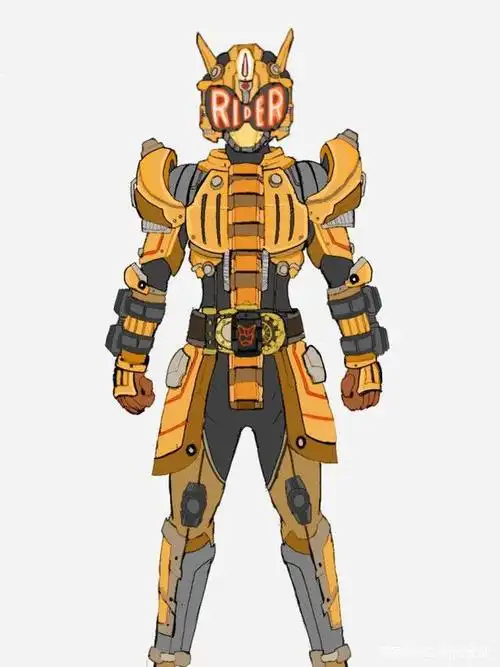 《假面骑士》原创同人,獠牙时王霸气无边,电王新增黄金形态