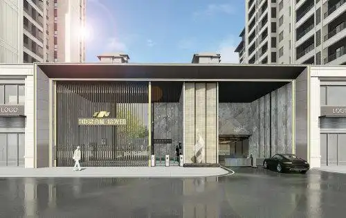 小区主入口效果图预览