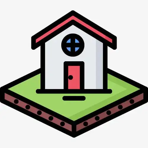 绿地土地可爱房地产图标