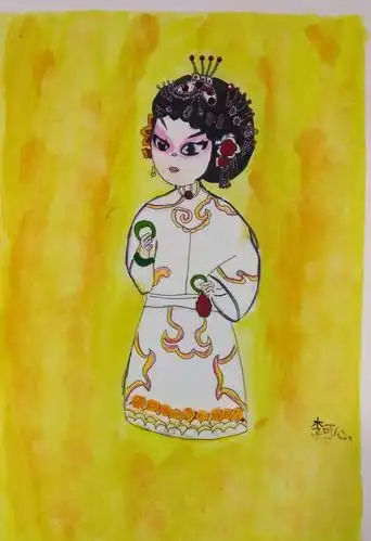 7.25周六下午国际动漫基础班《戏曲人物》