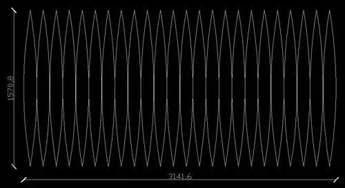 求球形展开画法