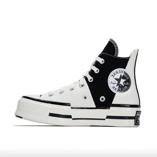 converse匡威1970s plus黑白熊猫阴阳高帮男女解构帆布鞋a01388c