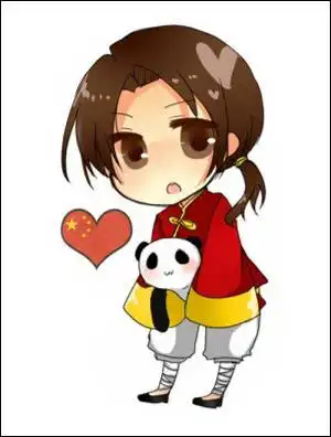 这个中国国旗的形象让他们想起了著名国家拟人漫画《黑塔利