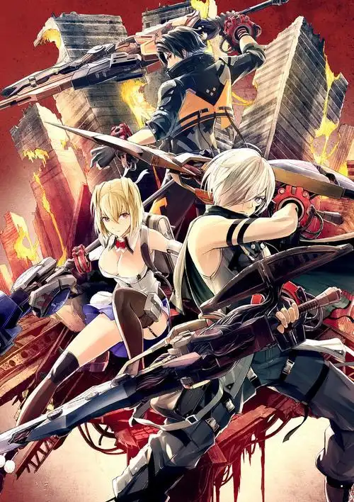 【噬神者3(god eater 3】非常精美的游戏资料设定集221p
