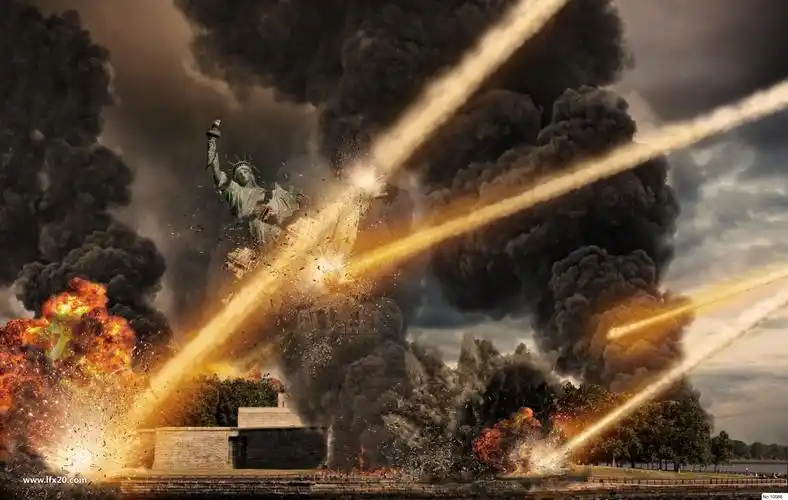 爆炸效果背景jpg素材