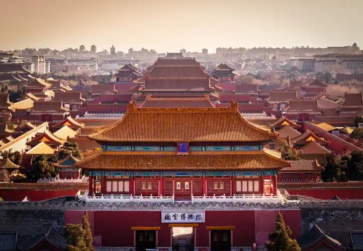 景山公园 北京中轴线 俯瞰故宫全景 - 黎明破晓这世界 - 图虫