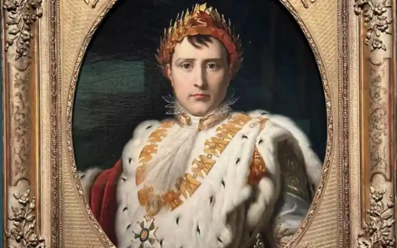 《拿破仑一世画像》 1770-1837 布面油画