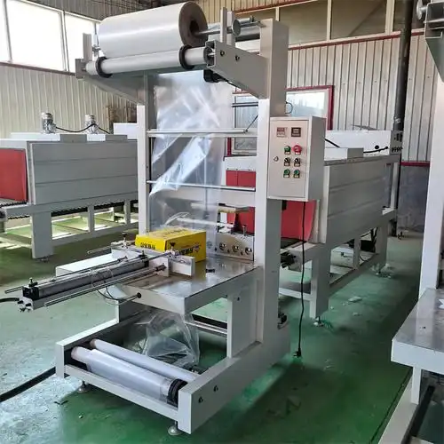 泡沫纸箱套膜热缩机全自动pe膜包装机高速封切机