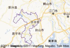 开平市地图