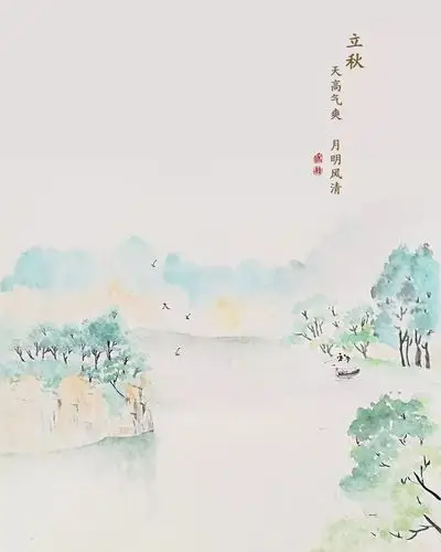 二十四节气诗配画,美哭了!(下)