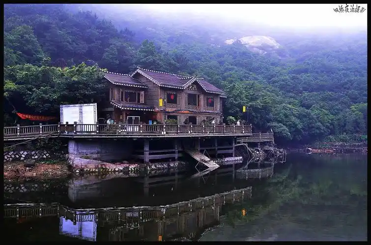 【朦胧天湖雾中景摄影图片】风光摄影_枫桥夜泊yu_太