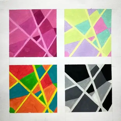 色彩构成|平面|图案|名玛雅美术 - 原创作品 - 站酷 (zcool)