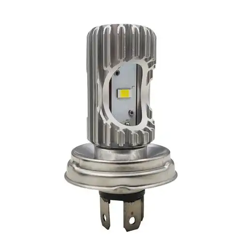 内置超亮led灯泡电动车摩托车灯3570远近光p45t荷兰星宽电压12-80