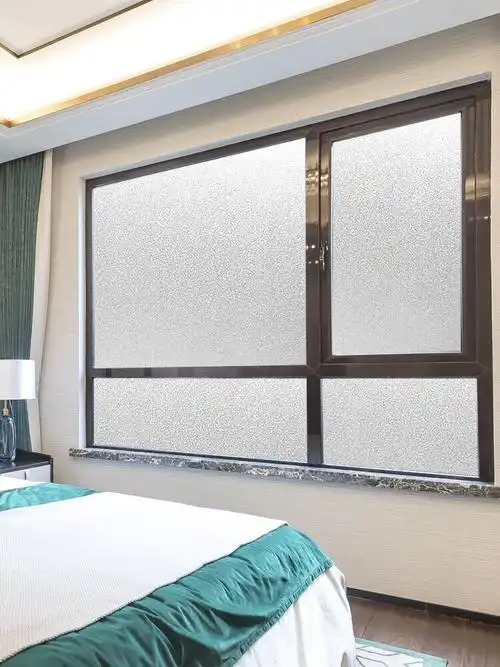 窗户磨砂玻璃贴膜玻璃贴纸透光不透明彩色窗贴卫生间洗手间办公室