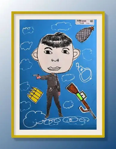 浩维美术城东高端校区高创班课题《创意自画像》