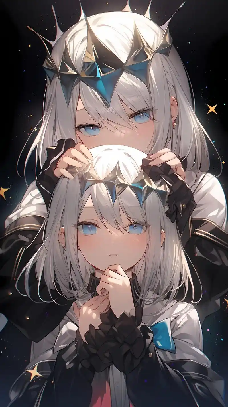 十二星座篇-双子座.#图文伙伴计划 #ai绘画 #二次元 # - 抖音