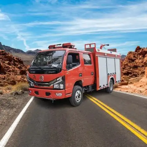 江特牌jdf5110gxfsg50/e6救火车 国六东风多利卡5吨水罐消防车 - 爱企