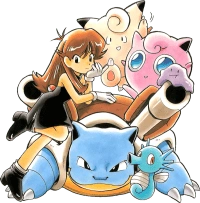 宝可梦中青绿amp小茂碧蓝amp小蓝amp叶子经常分不清其实确实关系很