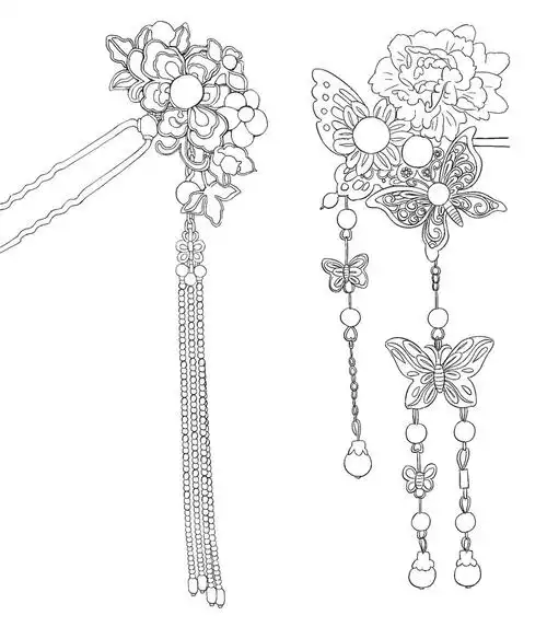 古风创作缺素材豪华古风手绘线稿素材库800案例任你选