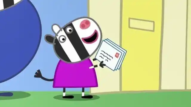 斑马苏怡出来送邮件,它真是太勤奋了