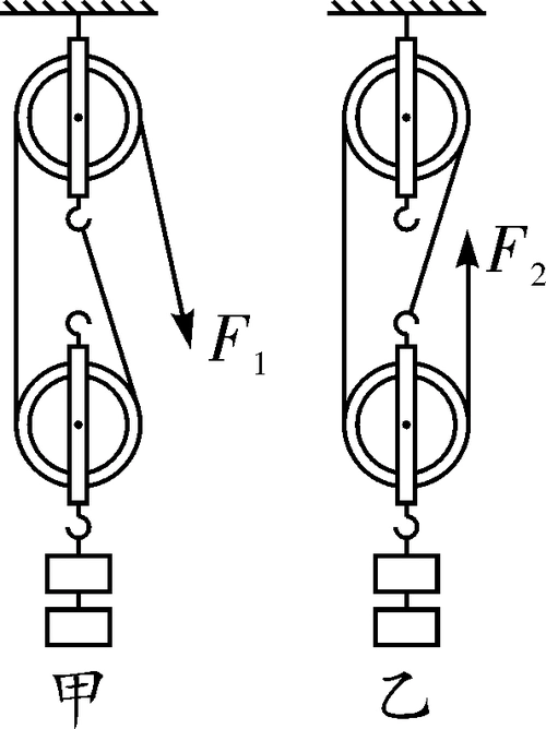 重庆市2018年中考物理总复习第7讲简单机械第二节滑轮滑轮组测试1496
