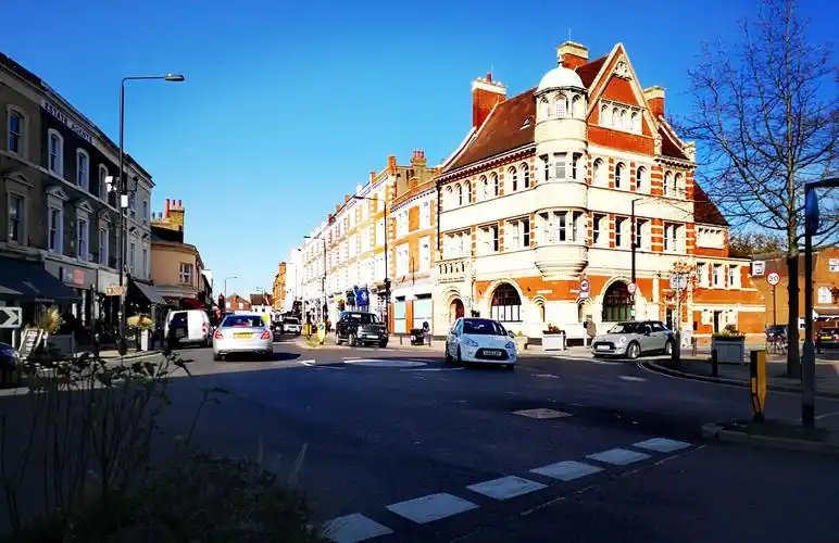 英国~伦敦~温布尔登镇~别墅街景风情