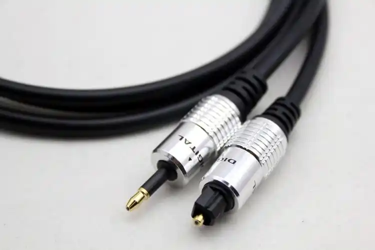 光纤 新仕达笔记本spdif 功放音频连接线 3.5mm方对圆口光纤线 1-10米