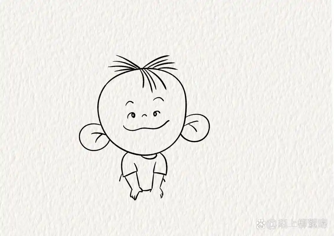 简笔画教程 | 大耳朵图图 一看就会的大耳朵图图简笔画教程