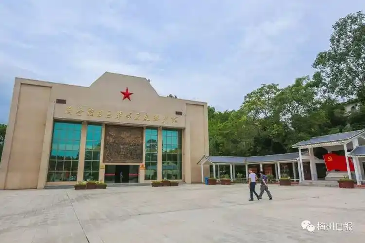 大埔角村闽粤赣边区革命历史陈列馆(吴腾江 摄)