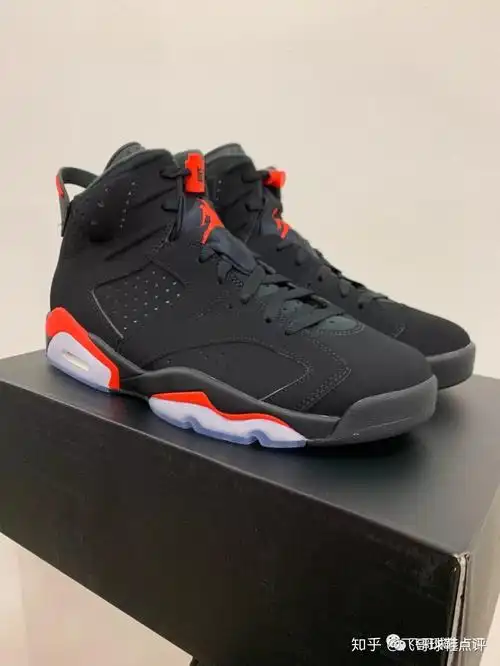 点评之乔丹经典aj6黑红