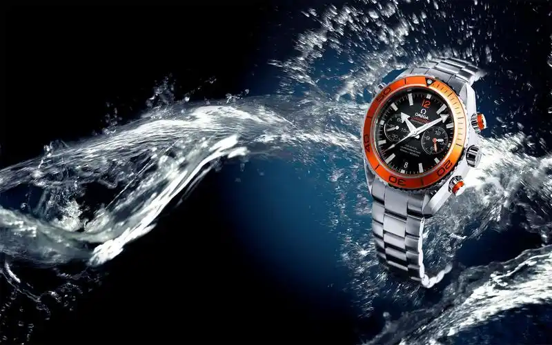 欧米茄海马系列手表高清桌面壁纸图片