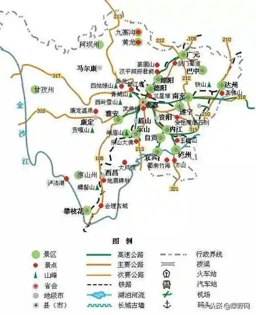 全国34个省市旅游地图爱旅行的你一定用得上