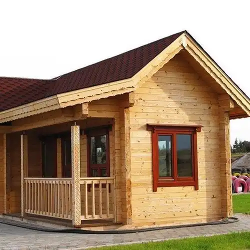 防腐木小房子 防腐木屋 民宅别墅 毕氏可包工包料图片