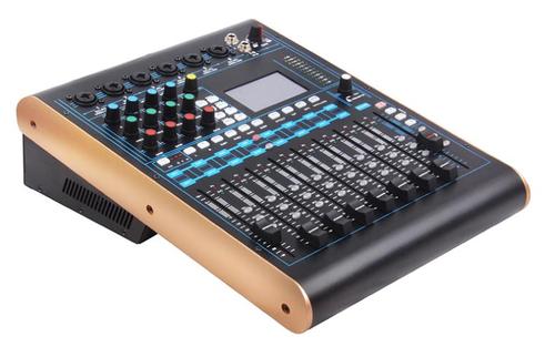 声艺专业直播套装家庭小型模拟数字调音台带效果器蓝牙u盘8路12路