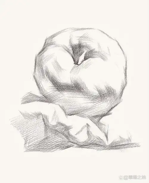 静物素描苹果 内附详细教学详解
