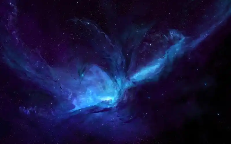 美丽梦幻星空高清壁纸