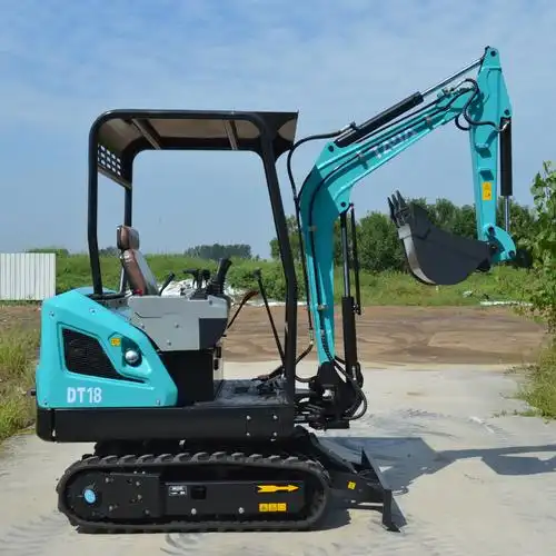 微型农用挖沟机果园迷你小勾机开沟机多田全新建筑工程小形挖掘机