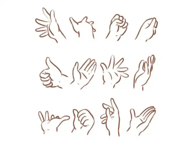 手部姿势练习day22