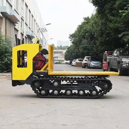 水路链轨车沙泥路履带爬山虎车拉石头2吨柴油运输机