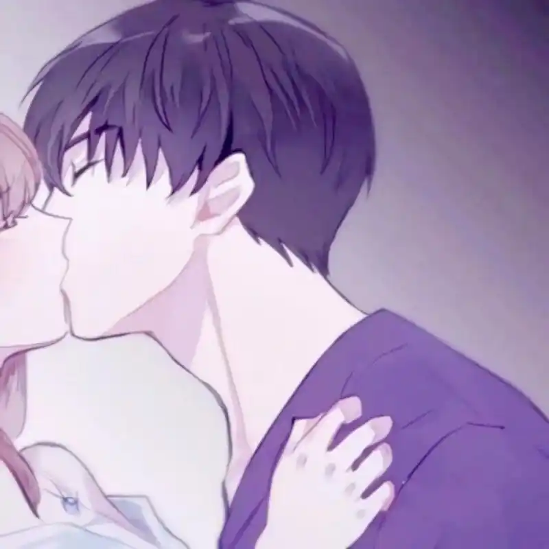 优质亲吻动漫情侣头像