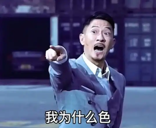 渣渣辉我为什么色你心里没点b数吗表情包图片图6