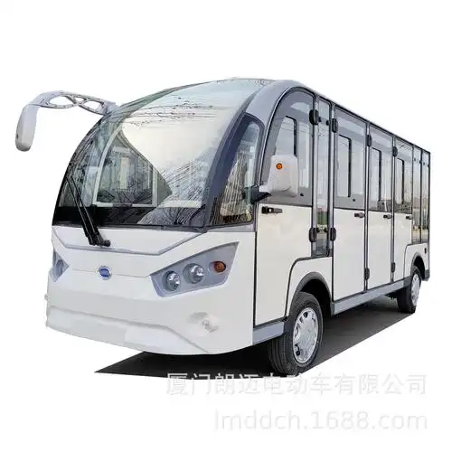 电动封闭式14座观光车 四川观光电瓶车厂家代理价 成都观光电动车