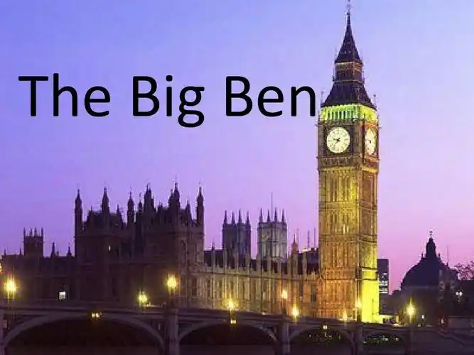 the big ben
